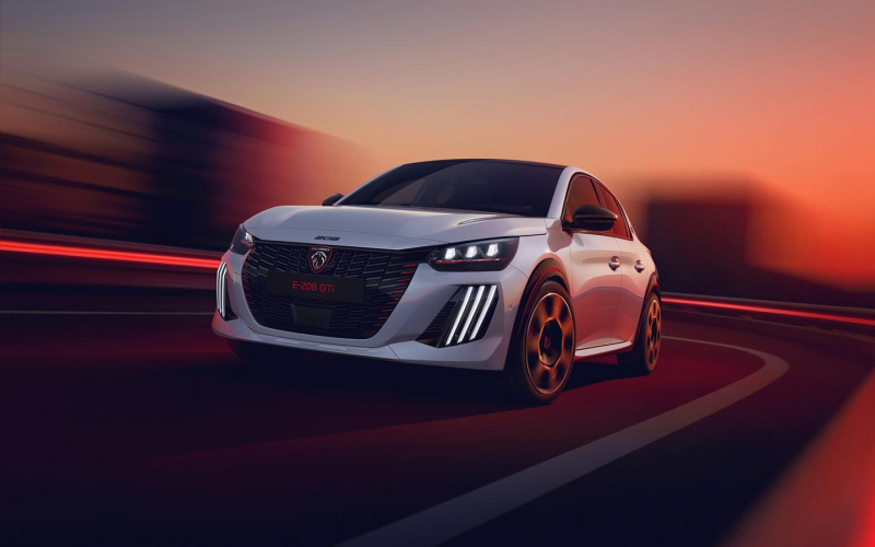 Peugeot показал новый 208 GTi. Теперь это электрокар